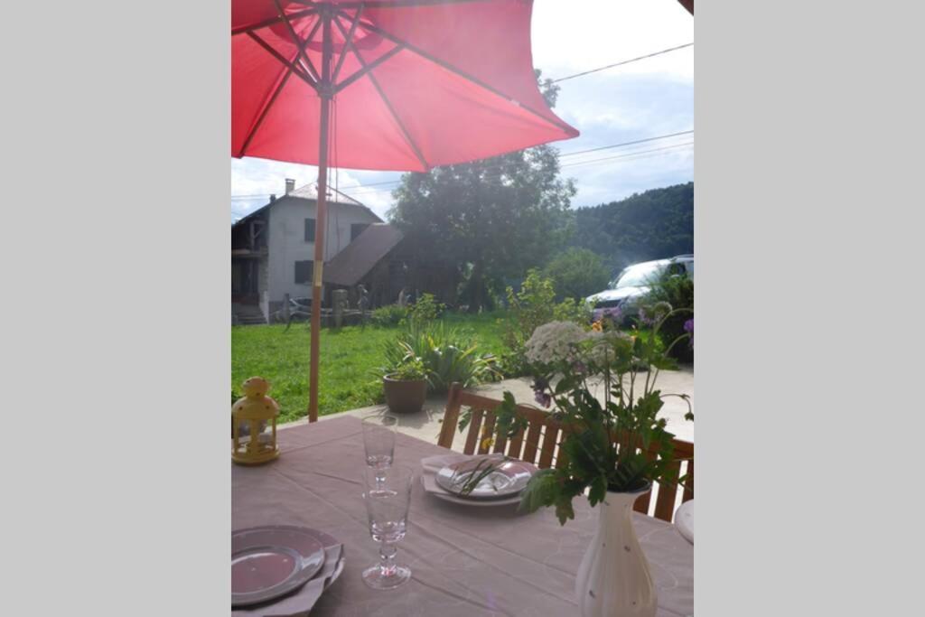 Studio Les Chanterelles Plan Montmin Exterior foto